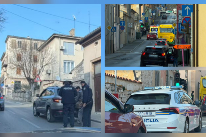 FOTO: Nova nesreća na dobro poznatom pulskom raskrižju, intervenirala i hitna pomoć!