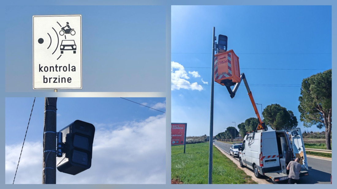 U Umagu postavljene nove kamere za mjerenje brzine: Kazne stižu automatski!