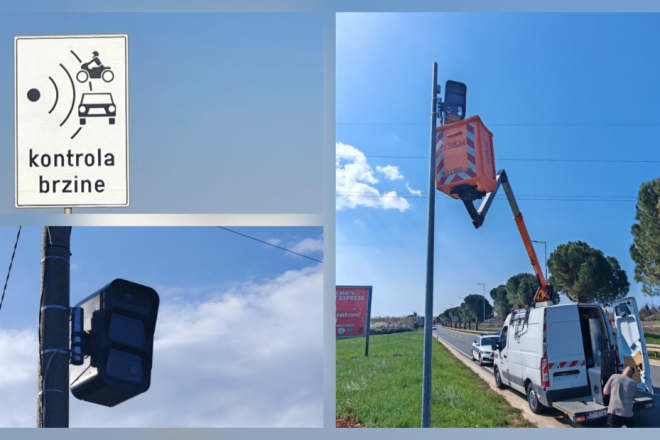 U Umagu postavljene nove kamere za mjerenje brzine: Kazne stižu automatski!