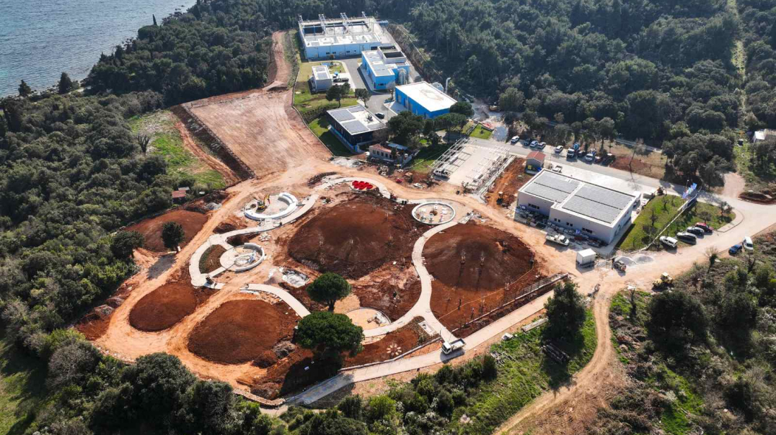 FOTO Pogledajte kako napreduje H2O Cuvi: Rovinj uskoro dobiva prekrasan novi park