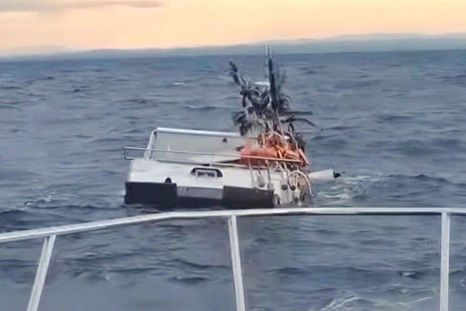 Drama na moru kod Poreča: Potonuo ribarski brod, trojica ribara spašena