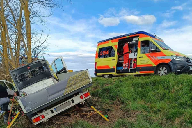Kamion sletio s ceste kod Gračišća: Dvije osobe ozlijeđene