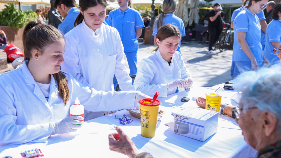 VELIK ODAZIV GRAĐANA! U Puli obilježen Svjetski dan zdravlja