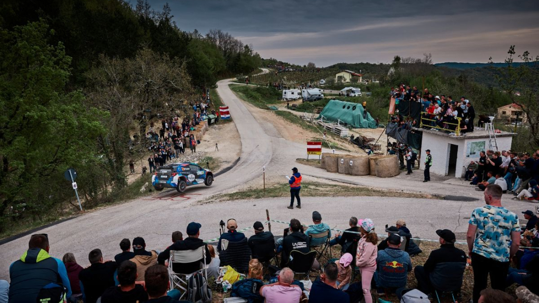 Mladi Finac ispisao povijest u Istri: Pajari poveo na WRC Croatia Rallyju, favoriti izlijetali sa staze