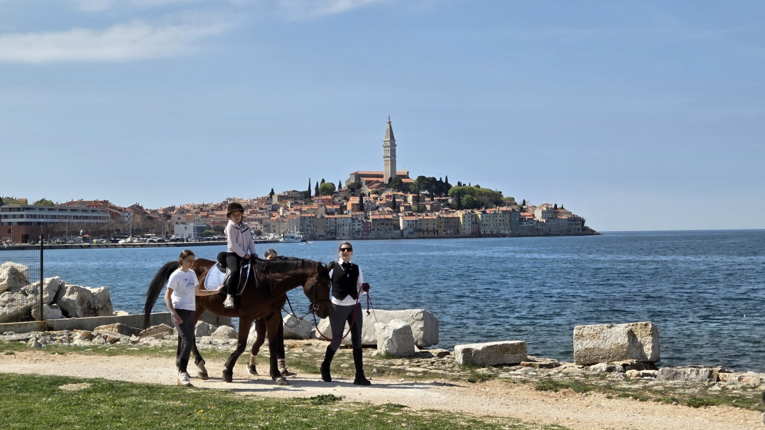 FOTO: Gužva za jahanje u Rovinju – Popolana razveselila najmlađe