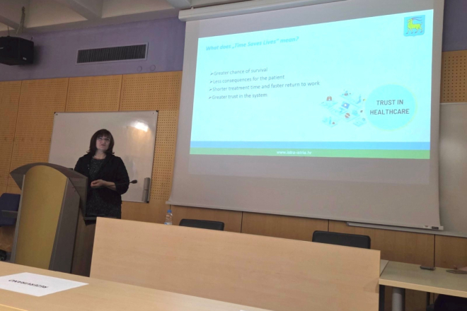 'Granice ne smiju odlučivati o životu' - Antić u Izoli istaknula važnost prekogranične hitne skrbi