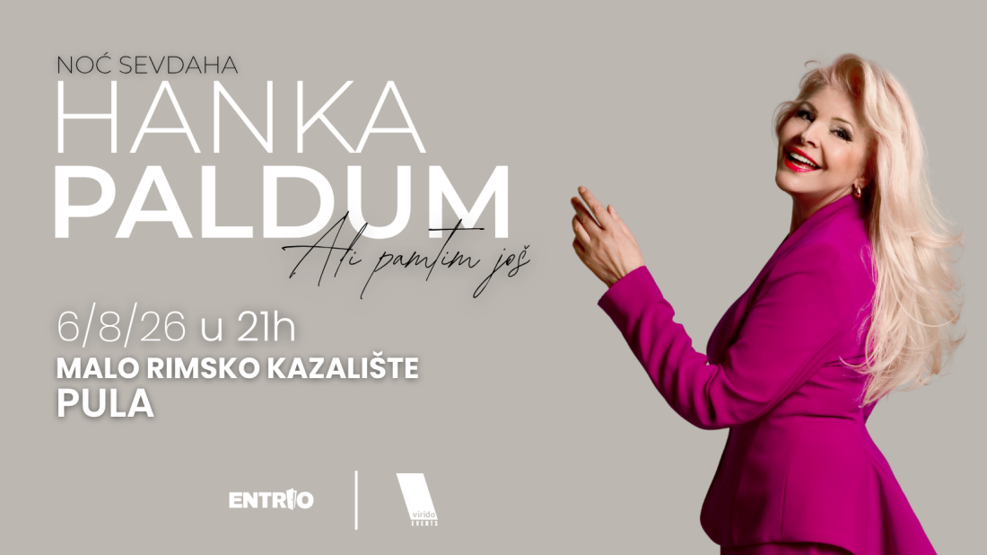 Hanka Paldum stiže u Pulu: Kraljica sevdaha nastupa u Malom rimskom kazalištu