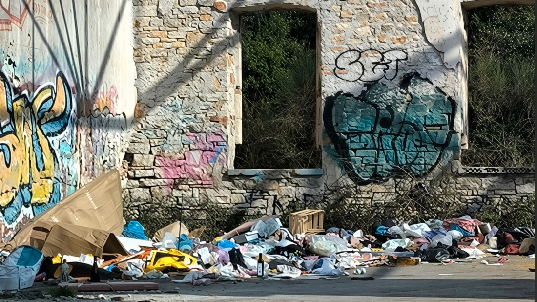 Tužna slika Hidrobaze..