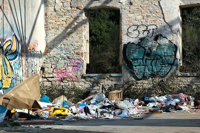 Tužna slika Hidrobaze..