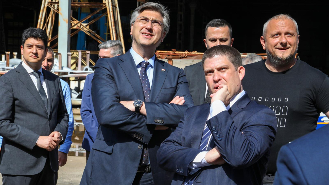 Plenković o pulskom brodogradilištu: “Situacija je solidna, ali vremena stare slave su iza nas”