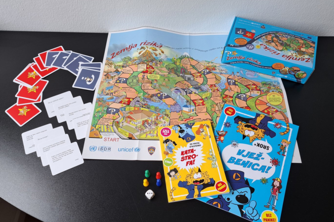 Edukativni strip i vježbenica za djecu! Civilna zaštita kroz projekt DrawData jača svijest o rizicima od katastrofa