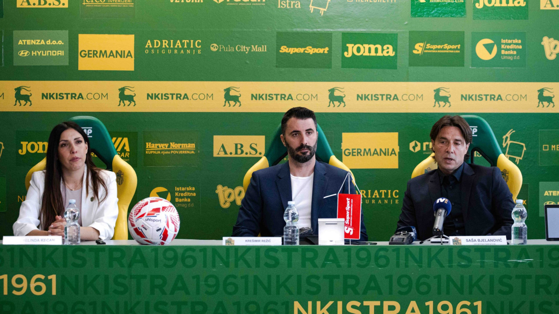 Krešimir Režić predstavljen na Drosini: ''Nadam se da zajedno možemo napraviti jedan veliki korak naprijed''