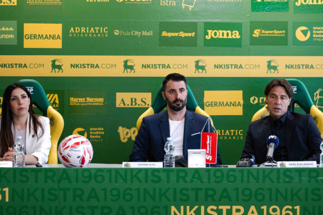 Krešimir Režić predstavljen na Drosini: ''Nadam se da zajedno možemo napraviti jedan veliki korak naprijed''