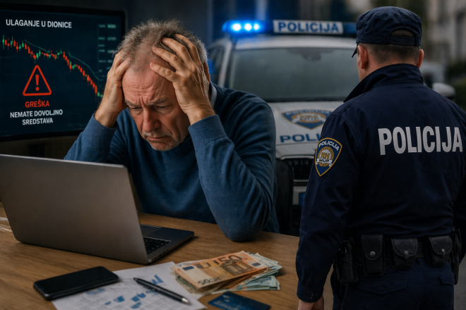 Muškarac ostao bez čak 120 tisuća eura: “Brokeri” ga uvjerili u sigurnu zaradu, na kraju – šok!