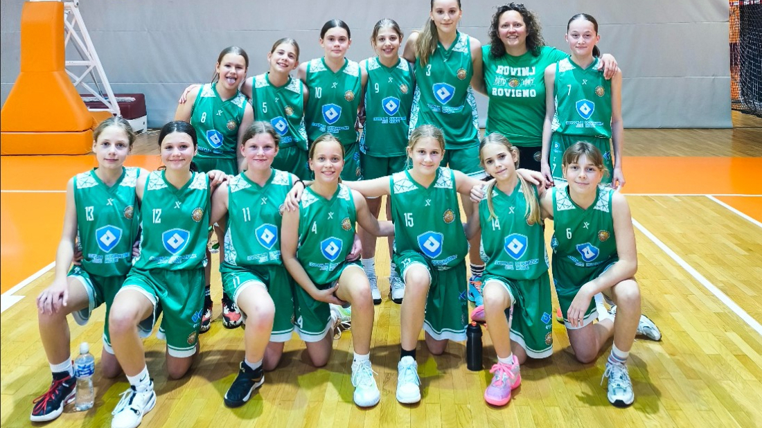 Rovinjske košarkašice među četiri najbolje u državi – izborile završnicu Prvenstva Hrvatske!