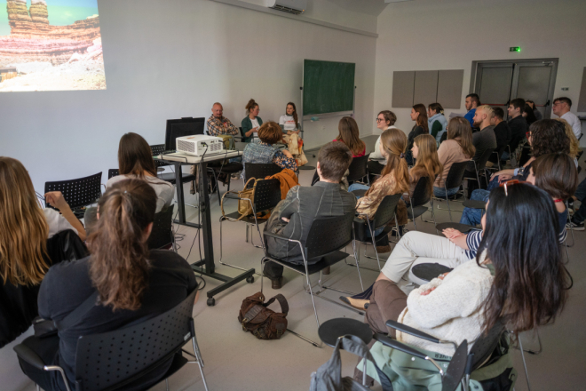 Avantura na Route 66 oduševila studente u Puli: 6.500 kilometara priče iz prve ruke