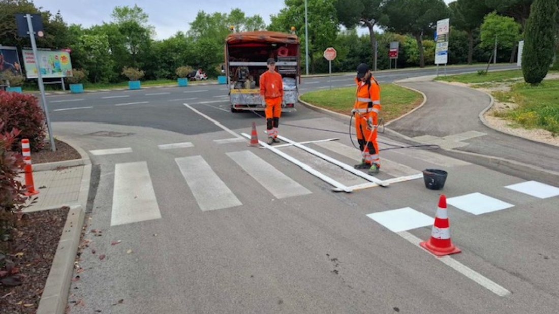 Rovinj obnavlja prometne oznake: U fokusu sigurnost pješaka i bolja vidljivost na cestama