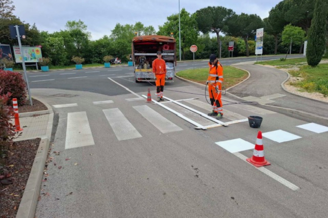 Rovinj obnavlja prometne oznake: U fokusu sigurnost pješaka i bolja vidljivost na cestama