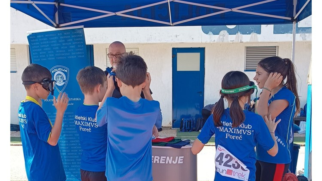 Policija u Puli mladima približila zanimanje i sigurnost na Otvorenom prvenstvu Istre