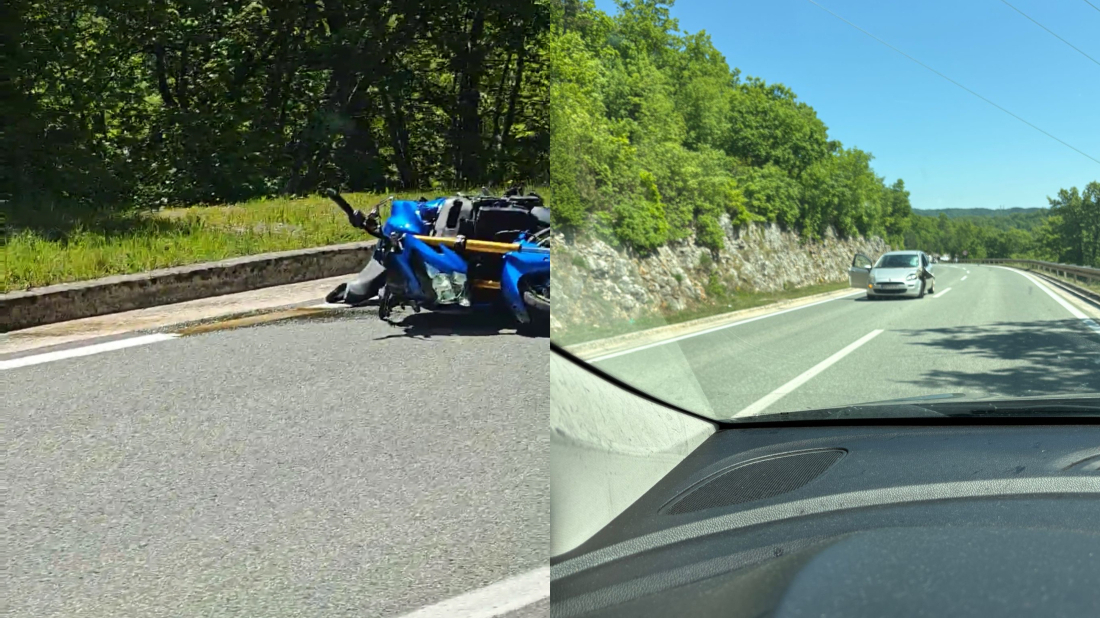 Motociklist poginuo u teškoj nesreći kod Pazina!