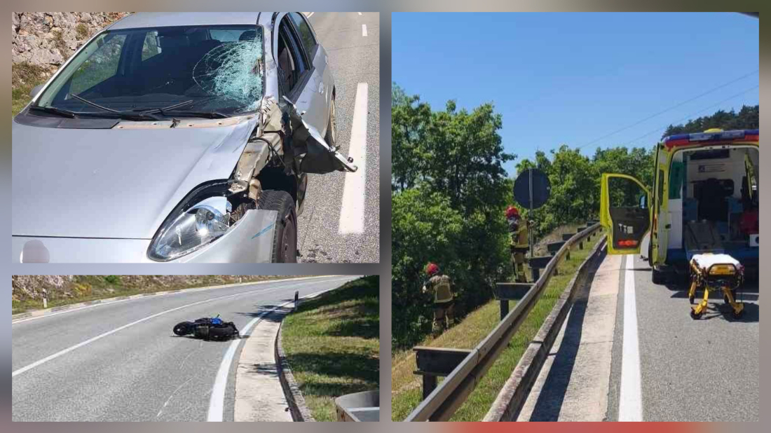 U teškoj prometnoj nesreći poginuo 44-godišnji motociklist