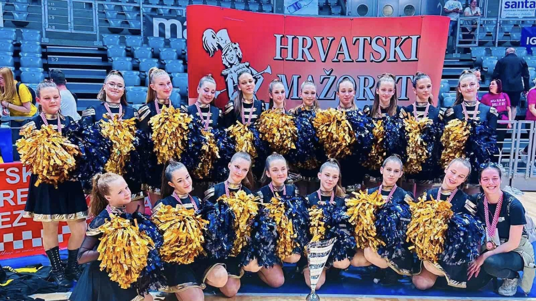 Barbanske mažoretkinje briljirale u Zadru: Zlato i bronca s državnog natjecanja