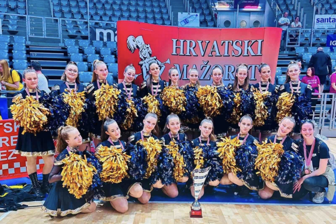 Barbanske mažoretkinje briljirale u Zadru: Zlato i bronca s državnog natjecanja