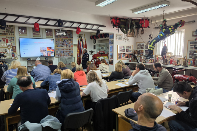 Prva takva u Istri: Rovinj organizirao edukaciju civilne zaštite