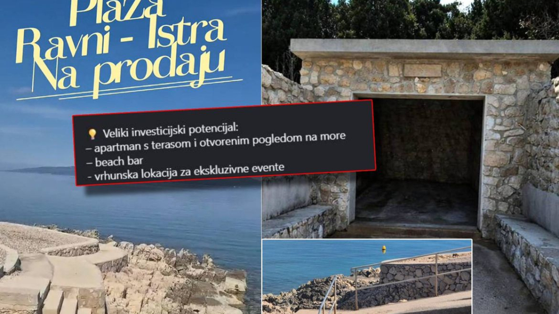 STRAŠNO! Prodavali “plažu” u Istri: Nakon poziva – oglas je nestao!