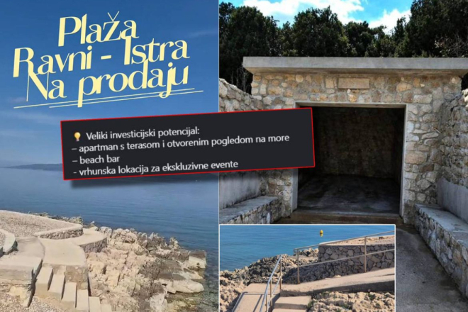 STRAŠNO! Prodavali “plažu” u Istri: Nakon poziva – oglas je nestao!