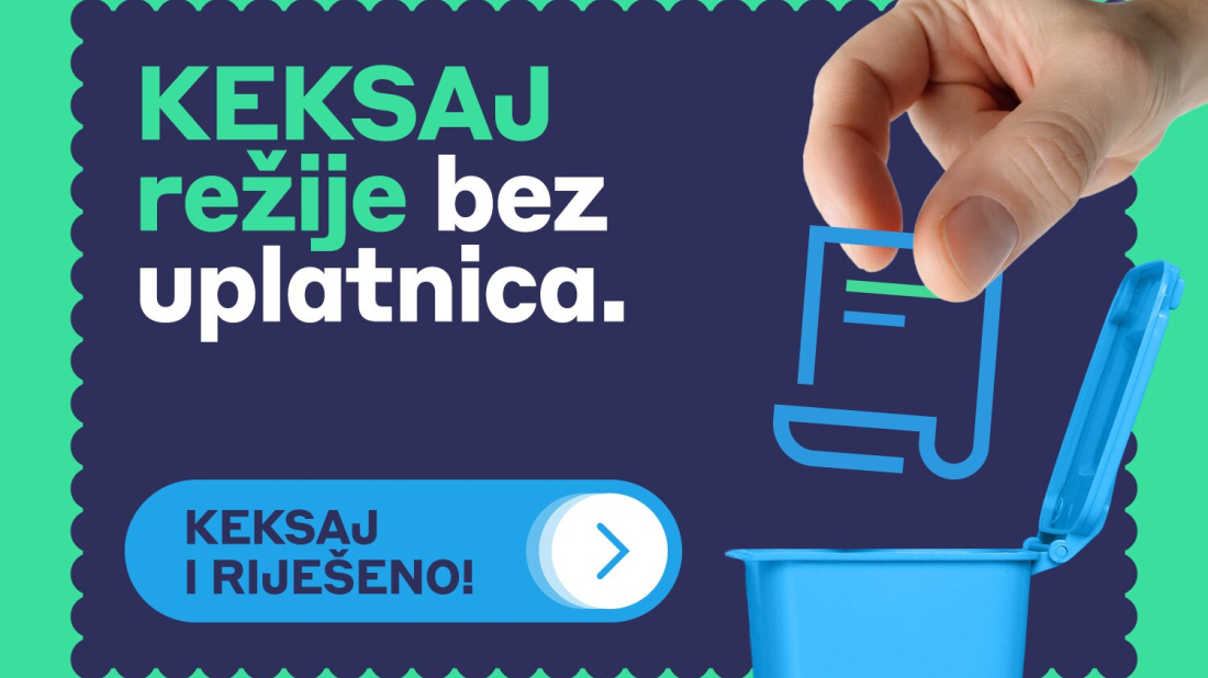 KEKS Pay režije, besplatna usluga primanja i plaćanja režija, dostupna je sve većem broju korisnika diljem Istre