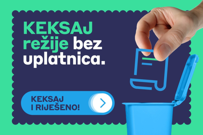 KEKS Pay režije, besplatna usluga primanja i plaćanja režija, dostupna je sve većem broju korisnika diljem Istre