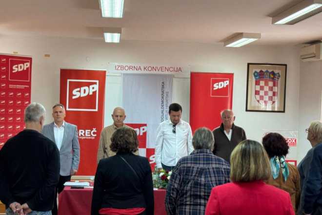 Aleksandar Kovač jednoglasno izabran za novog predsjednika porečkog SDP-a