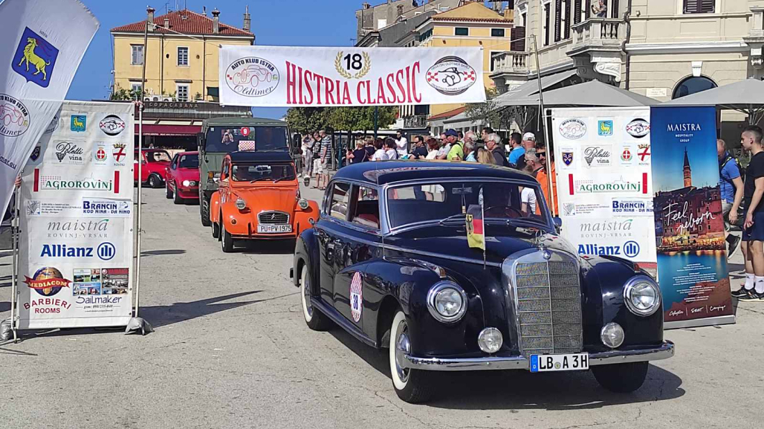 Rovinj ponovno u znaku oldtimera: Histria Classic Rally donosi vikend nostalgije i automobilskih klasika