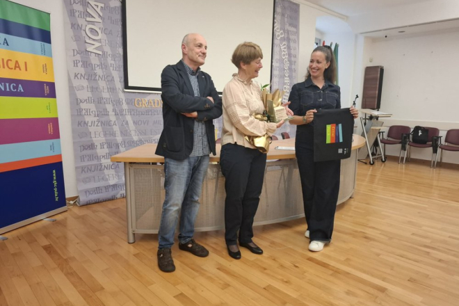 Nagrada „Pula čita“ pripala Vesna Mirković za gotovo 50 godina ljubavi prema knjizi