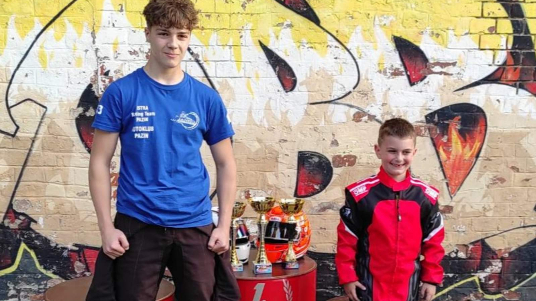 Istarski kartingaši otvorili sezonu sjajnim rezultatima: Postolja, pobjede i novi mladi talenti