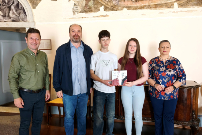Povodom velikog uspjeha u Rimu, Nimčević primio nagrađene učenike Talijanske srednje škole 'Antonio Borme'