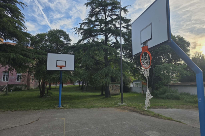 Ovako danas izgleda igralište „Dražen Petrović“ u Puli..