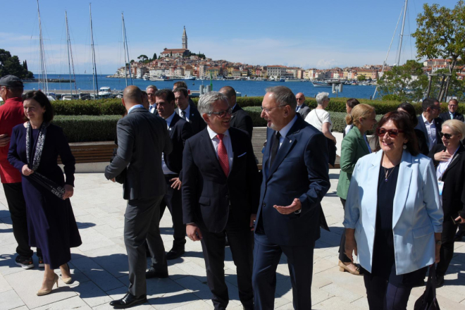 FOTO: Rovinj ugostio ministre unutarnjih poslova MED 9, u fokusu sigurnost Europe