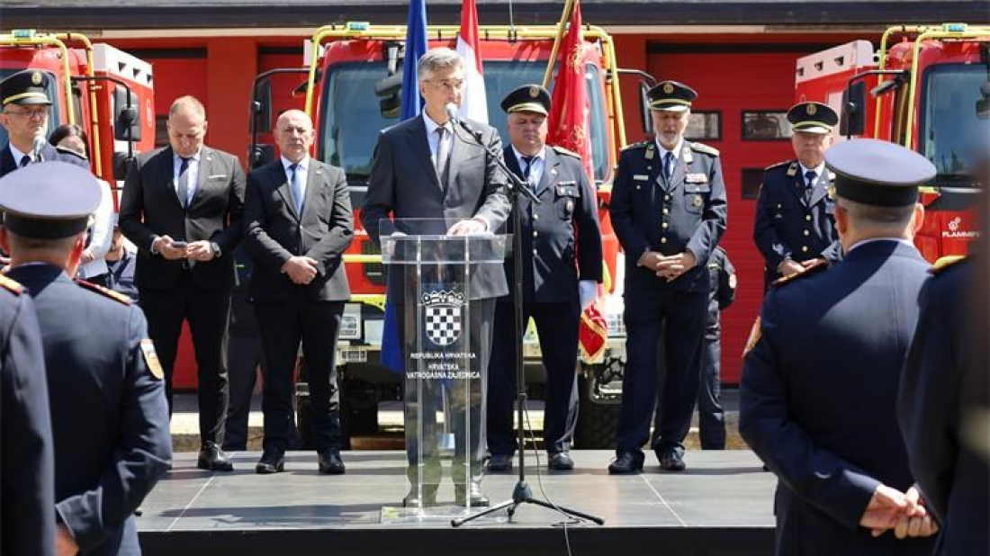 Rovinj među odabranima: JVP-u stiglo novo moćno vozilo za šumske požare