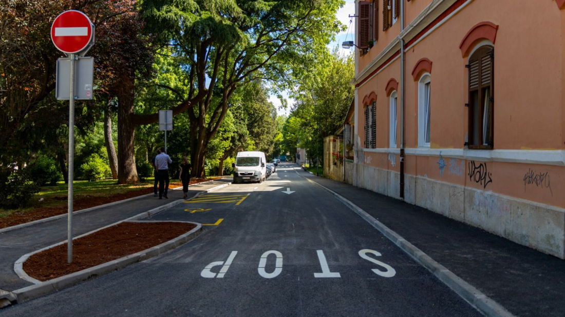 Pula: Završeni radovi u Ulici Palazzine i Rizzijevoj ulici