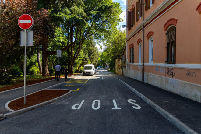 Pula: Završeni radovi u Ulici Palazzine i Rizzijevoj ulici