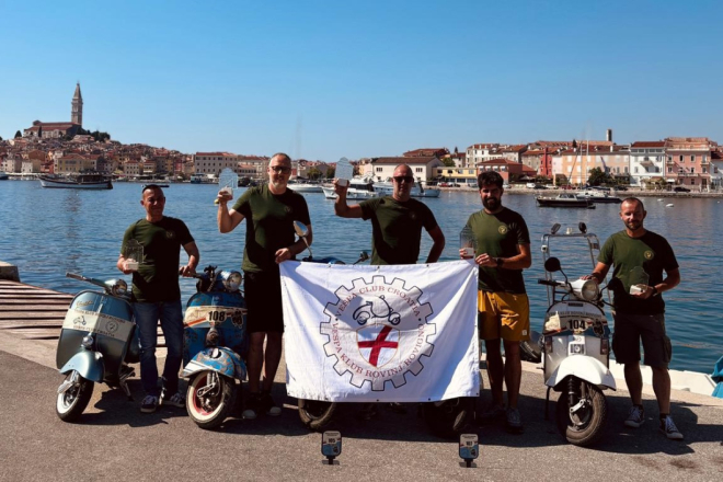 Rovinjski vespaši pokorili Europu: Iz Zadra se vraćaju s velikim uspjehom