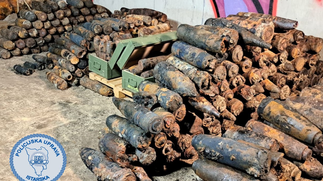 Kod Pule iz mora izvučene bombe od 250 kilograma: Uništeno više od 1.100 eksplozivnih sredstava