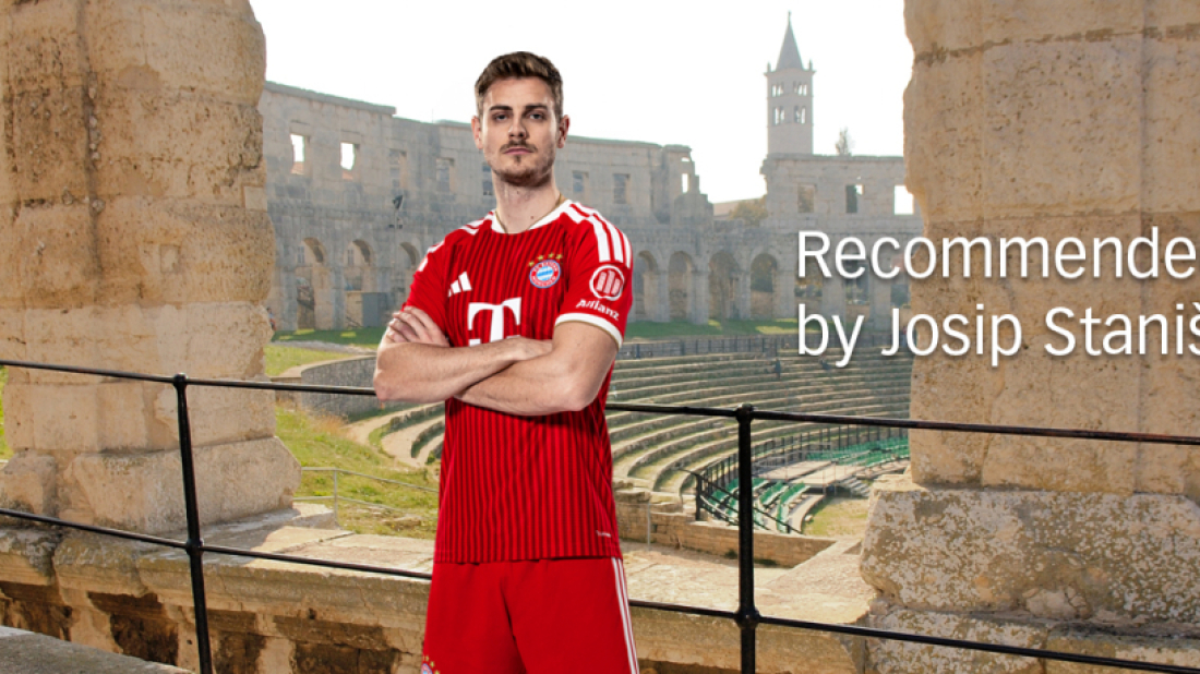 FC Bayern München i Turistička zajednica Istre pokrenuli novu promotivnu kampanju s Josipom Stanišićem