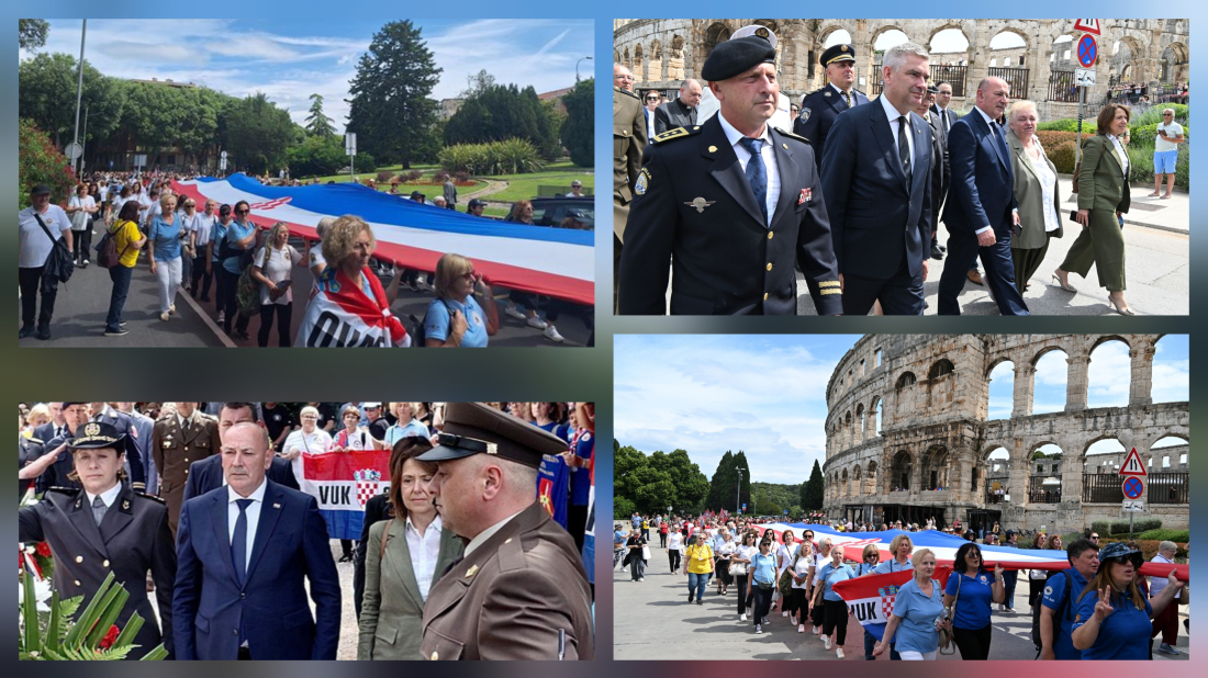 FOTO: „Bile ste tamo gdje je bilo najteže“ – Pula odala počast hrvatskim braniteljicama