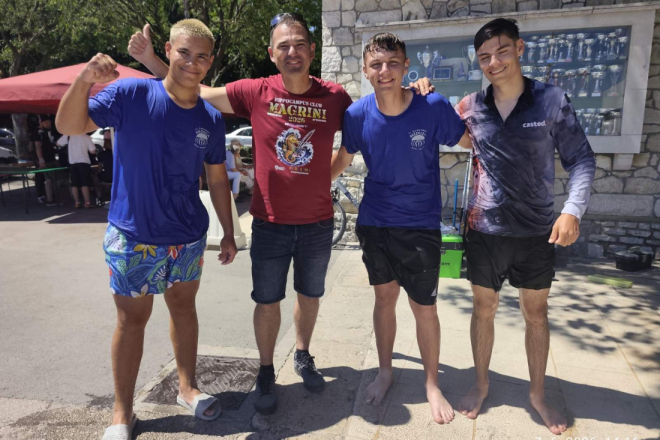 Povijesni uspjeh za SRK Meduza: Mladi Rovinjci prvaci Hrvatske u ribolovu