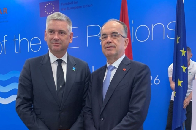 U Tirani obilježeno 20 godina Jadransko-jonske euroregije: Miletić se susreo s predsjednikom Albanije