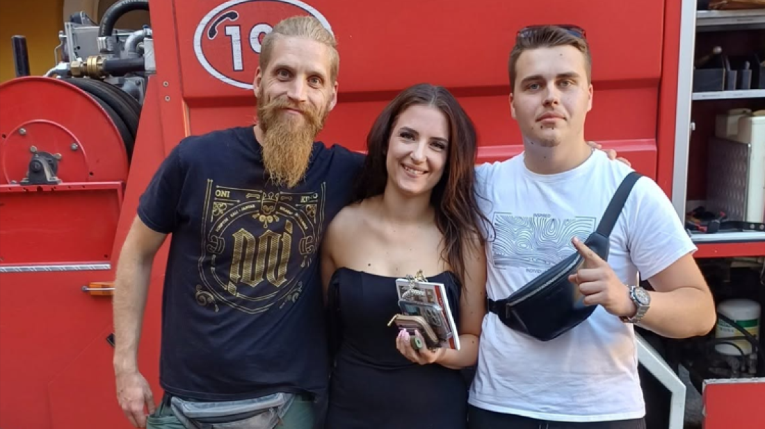 Tedi, Nikolina i Emil postali dio vatrogasne obitelji DVD-a Pula