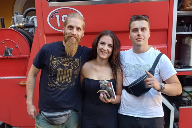 Tedi, Nikolina i Emil postali dio vatrogasne obitelji DVD-a Pula